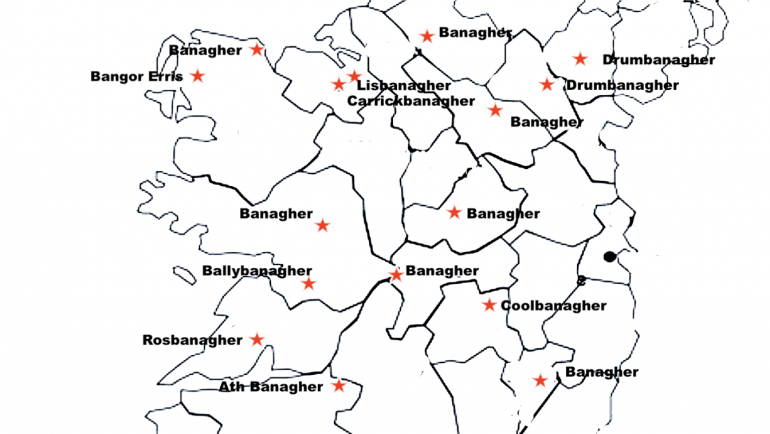 BANAGHER, CO OFFALY: WHAT DOES THE PLACENAME MEAN?