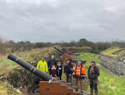 FORT ELIZA REPLICA CANNONS DECEMBER 2021