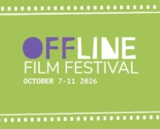 This is a poster of the OFFline Film festival that is happening in Birr.