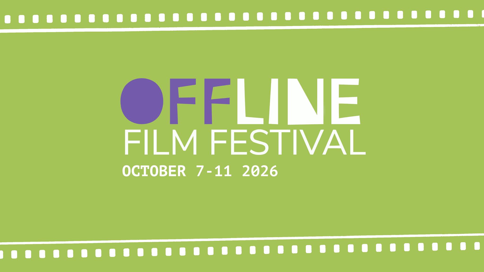 This is a poster of the OFFline Film festival that is happening in Birr.