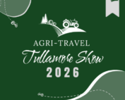 This is a poster of the Tullamore Show that is happening in Tullamore
