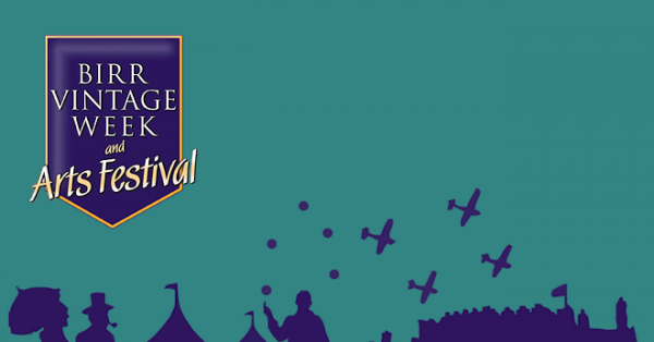 This is a poster of the Birr Vintage Week & Arts Festival