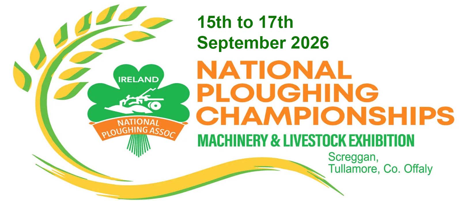 This is a poster of the National Ploughing Championships for 2026